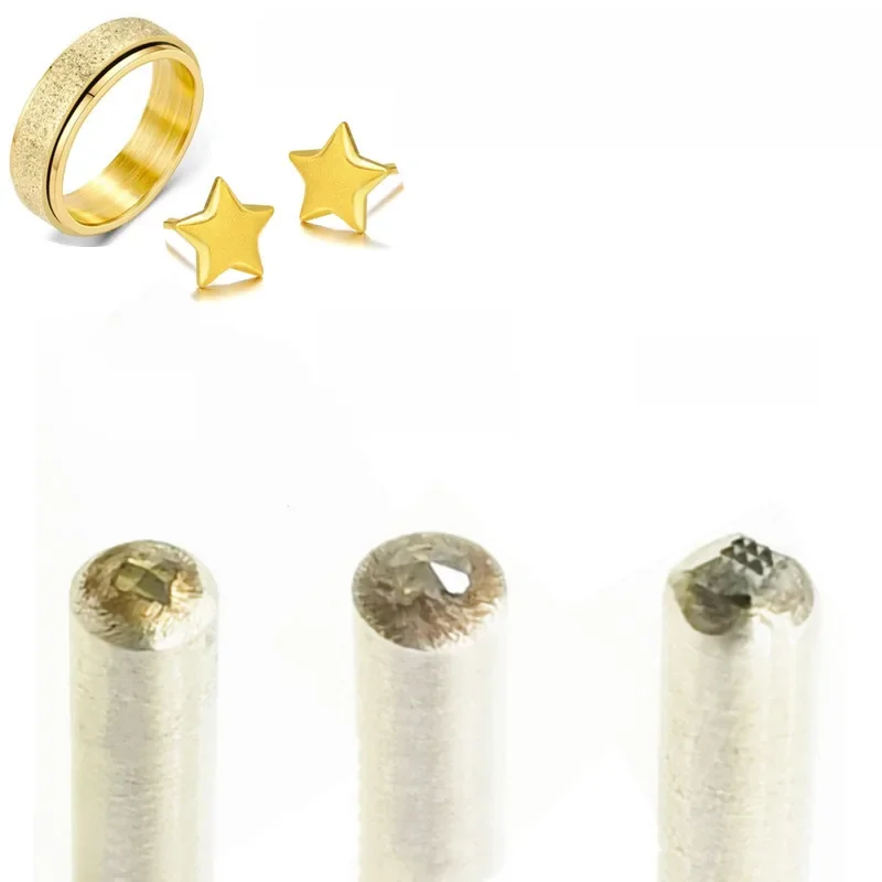 Schmuck Werkzeug Diamant Gold Silber Messing Edelstein Zurück boden Textur Einstellung Polieren