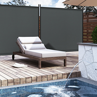 Folding Screen  Room Divider Freestanding Privacy Screen 180x177cm for Terraces Offices Balconies Bedrooms Gardens