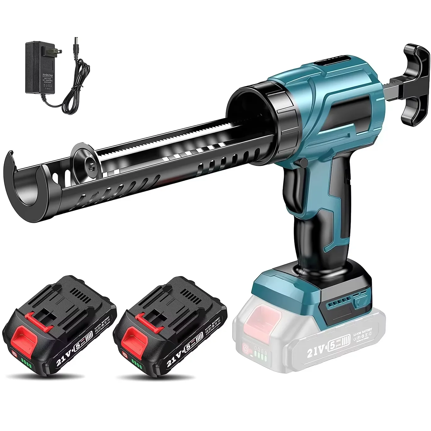 4 snelheden draadloos elektrisch lijmpistool glaslijm kitpistool deuren en ramen elektrisch naailijmgereedschap voor Makita 18V batterij