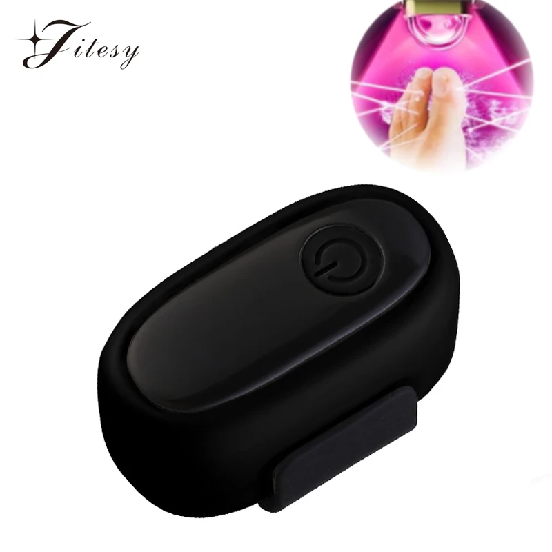 USB Rechargeable Nail Fungus Laser Treatment Device 470nm Blue Light 910nm Infrared Light Mini Portable Onychomycosis Therapy