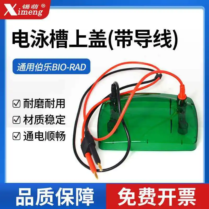 WB electrophoresis small vertical electrophoresis tank/transfer tank shell cover with wire transfer film electrophoresis tank to