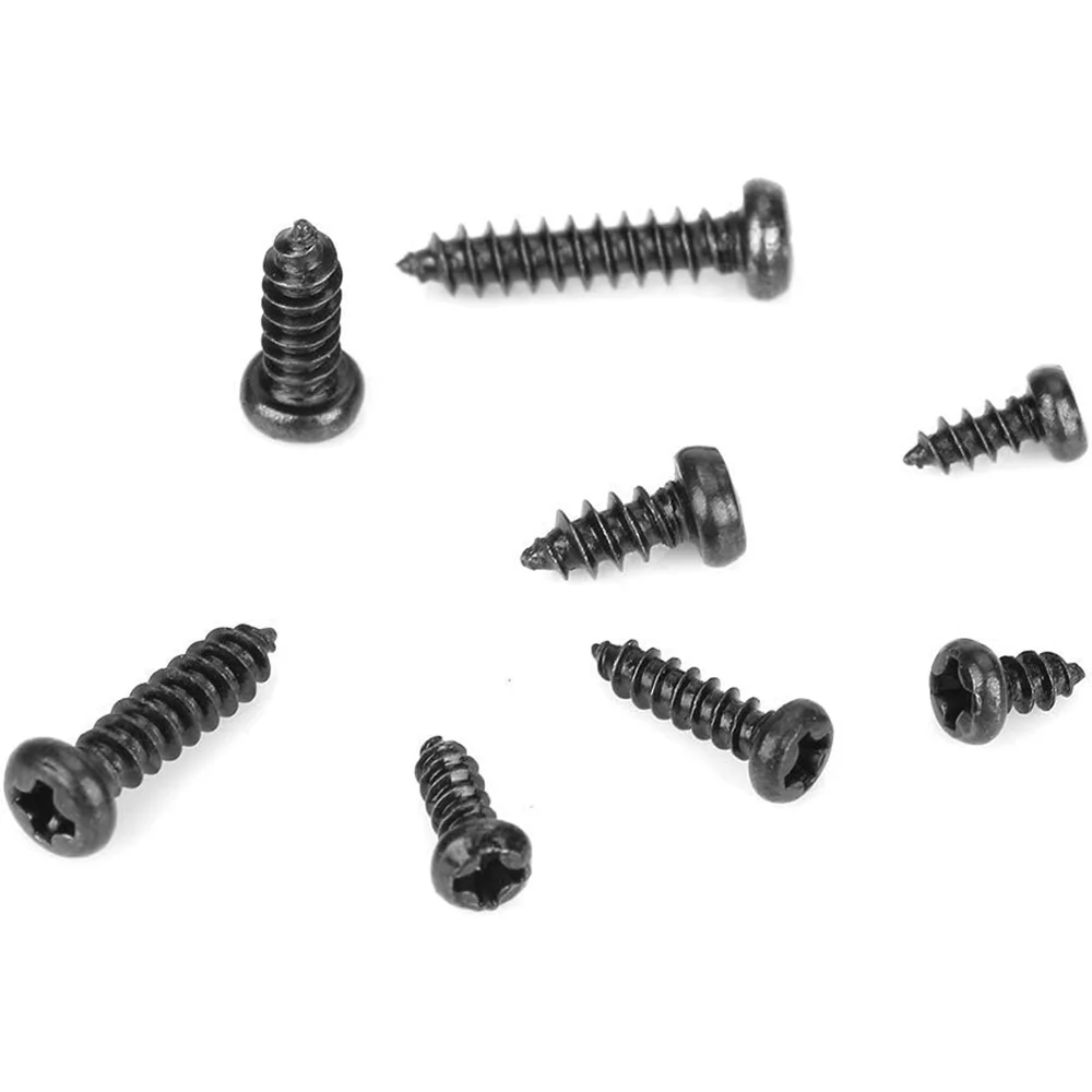 400 Stück M2*4/5/6/8 M2.6*6/8/10/12 Kreuzkopf-Blechschrauben-Set Sortiment für Kunststoff, Holz, Weichmetall, etc. – Detail 5