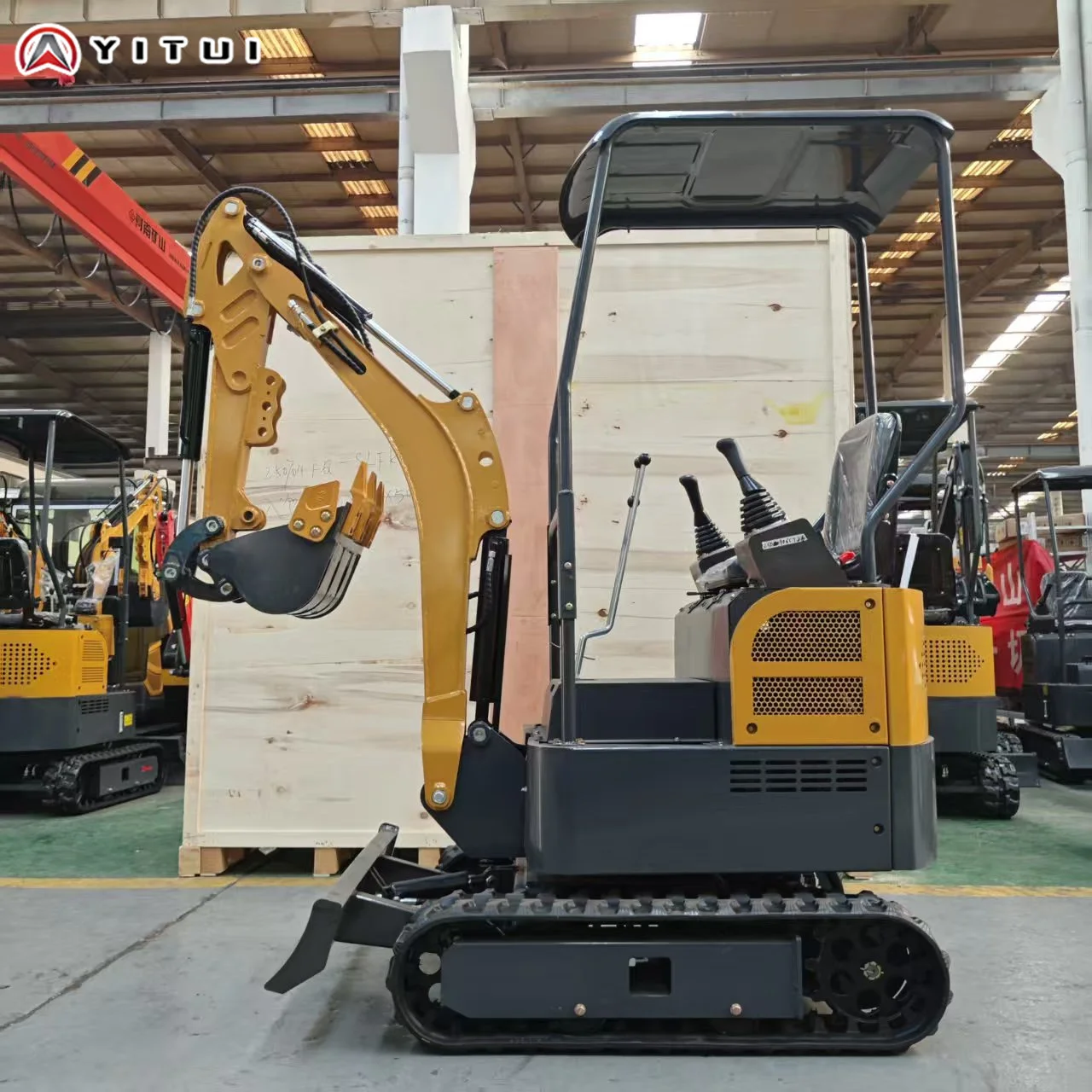 L'ultima miniescavatore climatizzato con oscillazione laterale del braccio grande supporta miniescavatori Customiezd