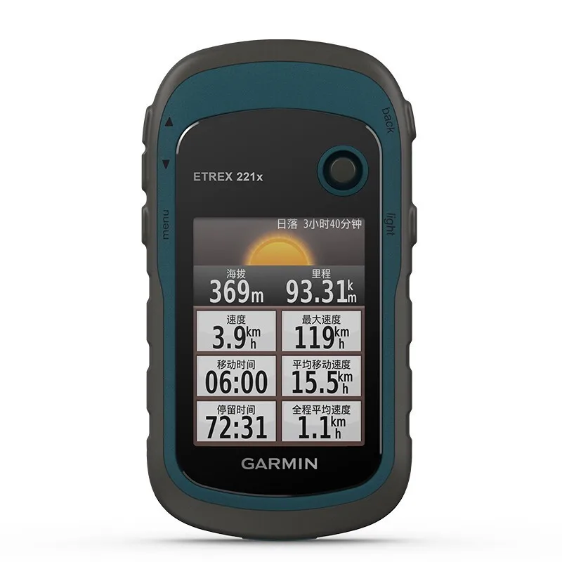 Original eTrex 221X Outdoor Handheld GPS GLONASS Navigator Coordinate Position Indicator Acre Measure cycling and hiking