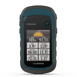 Original eTrex 221X Outdoor Handheld GPS GLONASS Navigator Coordinate Position Indicator Acre Measure cycling and hiking