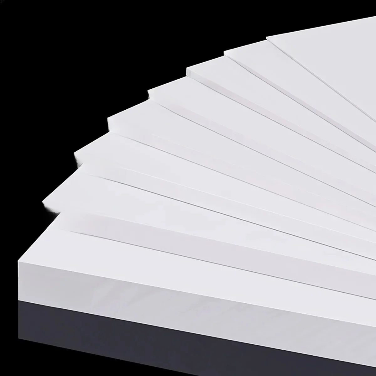 Panneau PTFE blanc de 0.2 à 30mm d'épaisseur, bloc de plaque de feuille de PTFE, plaque Polytef, usinage Anti-Corrosion, matériaux de traitement de modèles