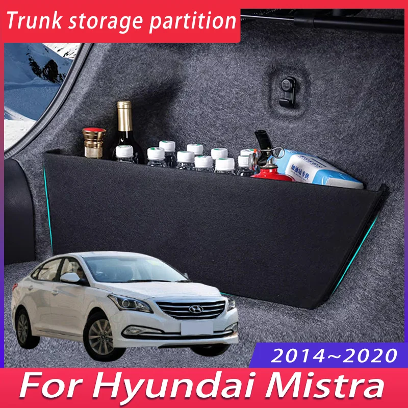 

For Hyundai Mistra CF 2014~2020 2015 2016 MK1 Car Trunk Storage Partition Multifunction Storage Box Auto Interior Accessories
