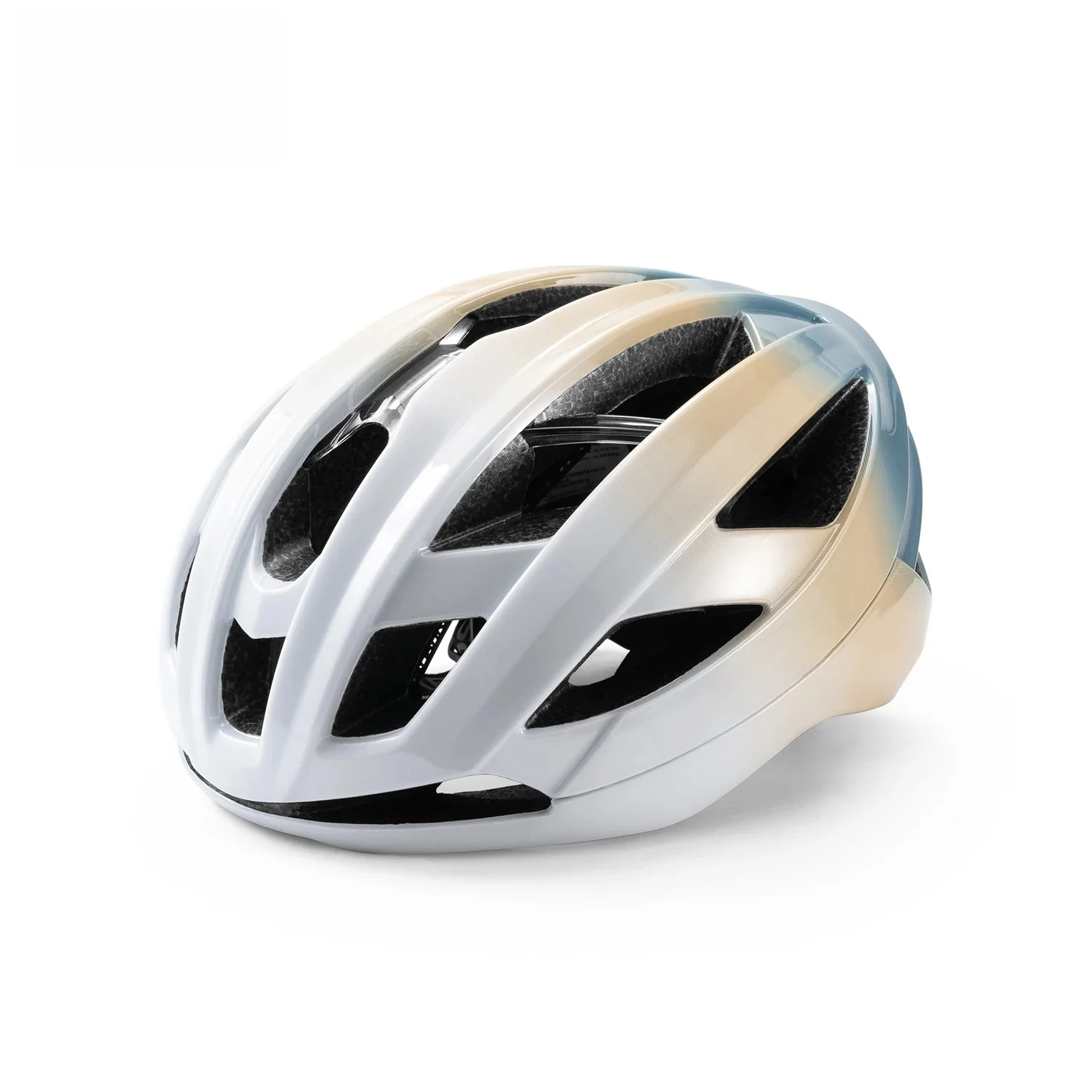 ROCKBROS Fiets helm lichtgewicht ademend antibacterieel geïntegreerd vormgegeven helm met verstelbare magnetische gespsluiting - afbeelding 2