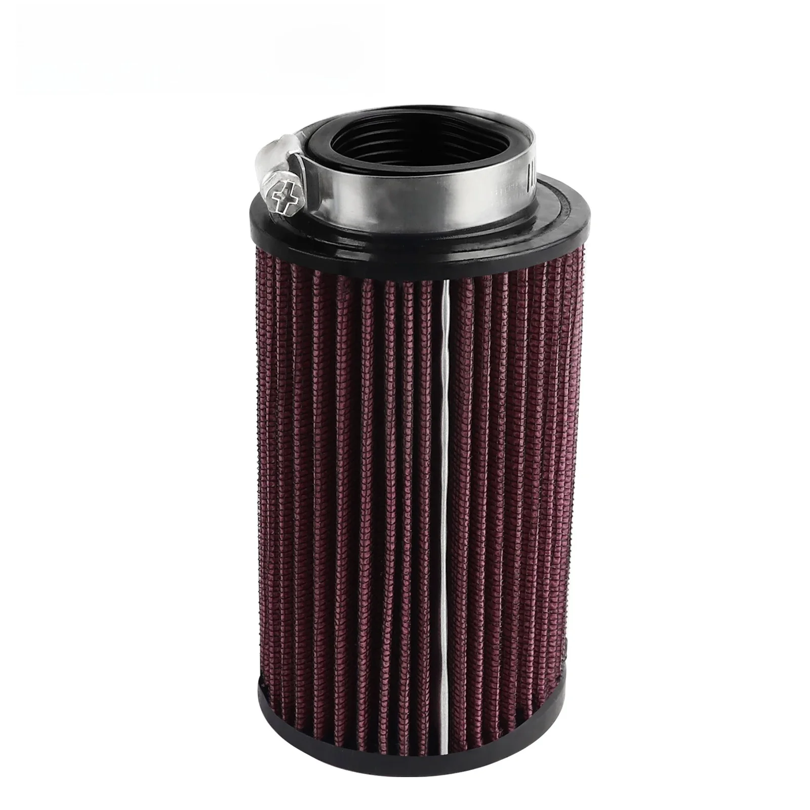 Uniwersalny filtr powietrza z zaciskiem RU-0210 do filtrów powietrza Yamaha Banshee 350 YFZ350 YFZ 350 o średnicy wewnętrznej kołnierza 43 mm — zdjęcie 2