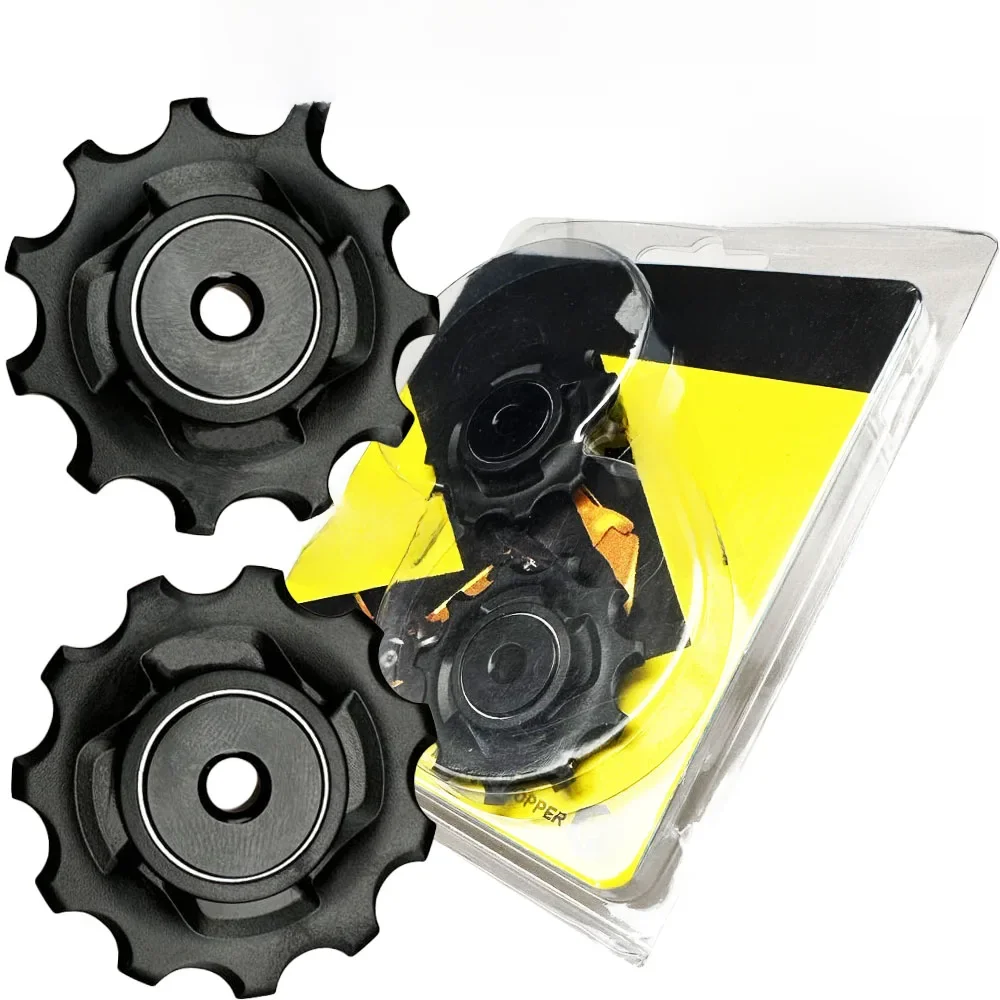 AliExpress GANOPPER 11T 9 10 Speed Bicycle Rear Derailleur Pulley Wheel MTB Mountain Bike Bearing Jockey Wheel Roller For SRAM X5 X7 X9 X0 XX 9v 10v