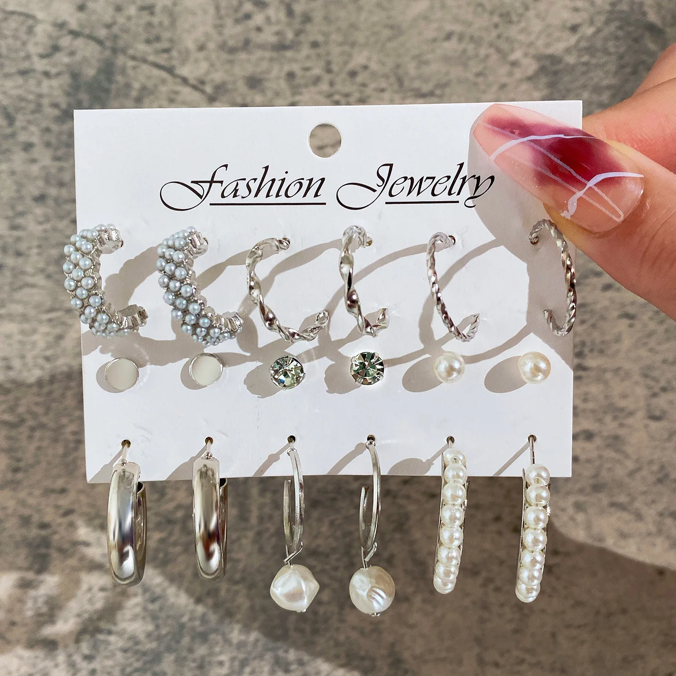 

Bohemian Colorful Drop Earrings Set for Women Fashion Geometry Earrings Trend Set of Earrings Party Wedding Jewelry Gifts