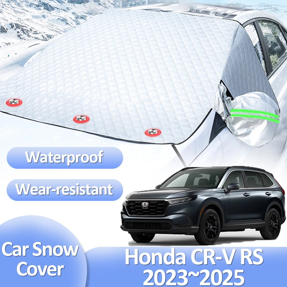 

Car Snow Cover for Honda CR-V RS CRV 6 EX-L 2023 2024 2025 Winter Windshield Ice Protecti Covers Anti-Frost Exterior Accessories