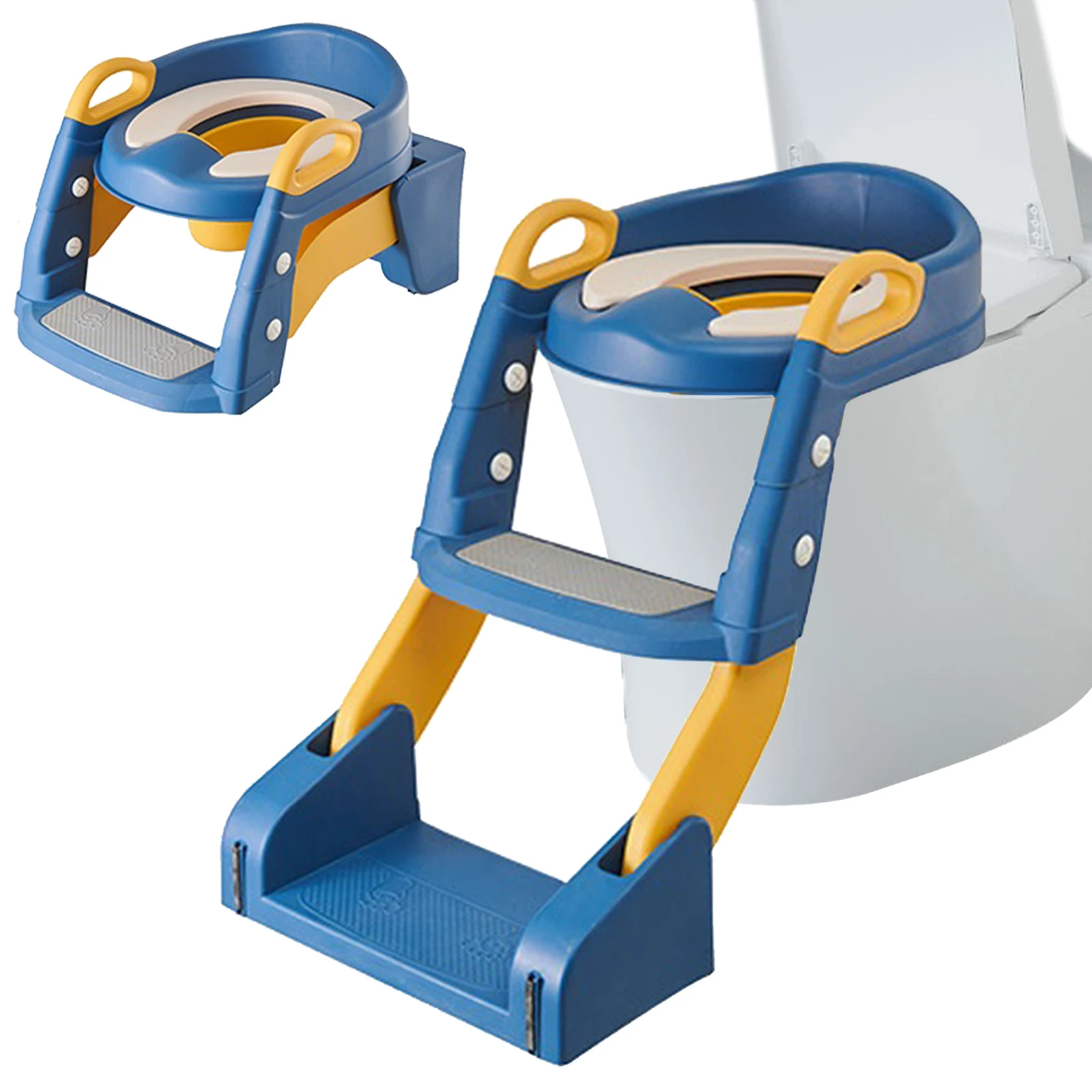 Children's Toilet Foldable Foot Stool Multi-functional Toilet Boy Girl Baby Toilet Training Assisted Potties Steps