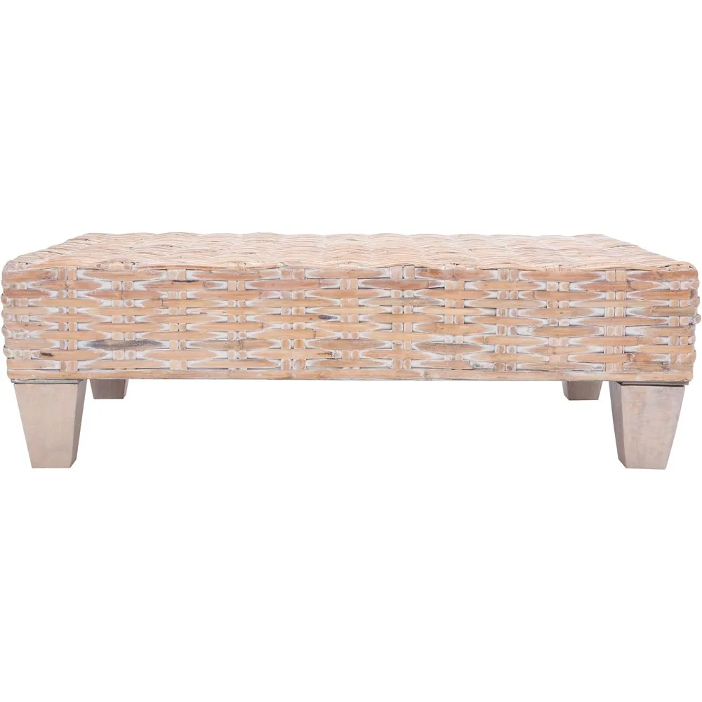 

Home Collection Leary Coastal Natural White Wash Coffee Table