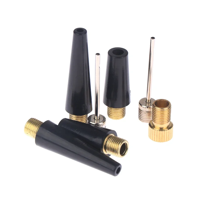 AliExpress JULYHOT 2set Ball Needle Nozzle Adapter Kit Inflatable Air Valve Ball Pump Needle For Football Basketball Soccer Bike Tire