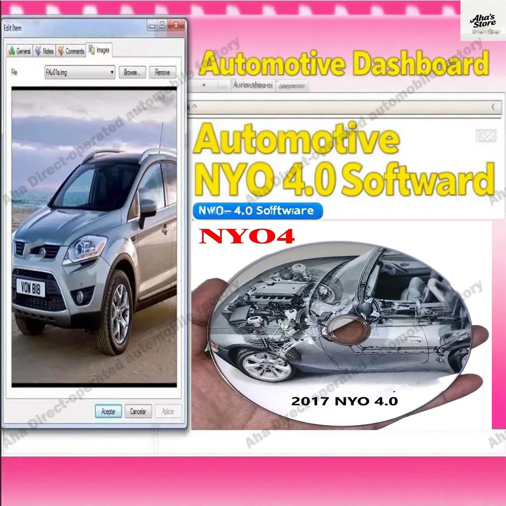 

Latest NYO 4.0 obd2 scanner Full Database Airbag+Carradio+Dashboard+IMMO+Navigation AutoData Car accessories Car Repair Software