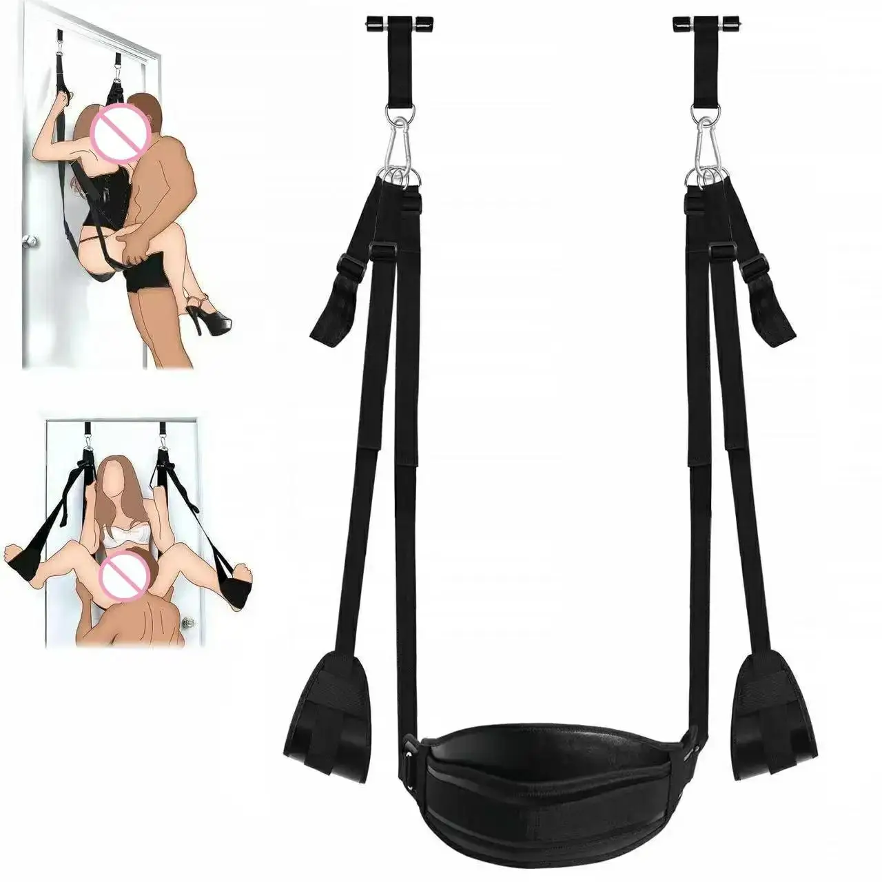 Sex Toys for Couples Erotic Furniture Sex Swing Hanging Door Swing BDSM Bondage Fetish Adult Games Love Chair Restraint