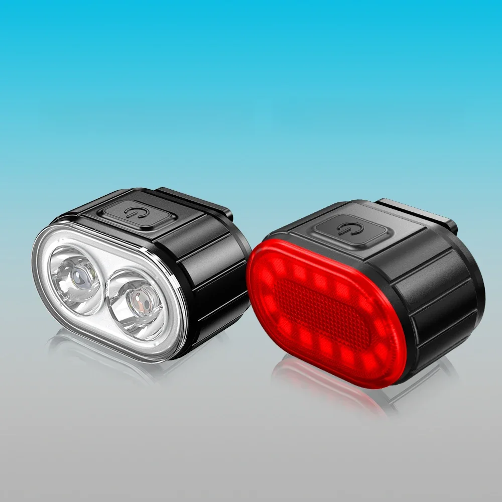 AliExpress CYCLAMI Bicycle LED Headlight Taillight Front Rear Light Group MTB Road Riding USB Charge Cycling