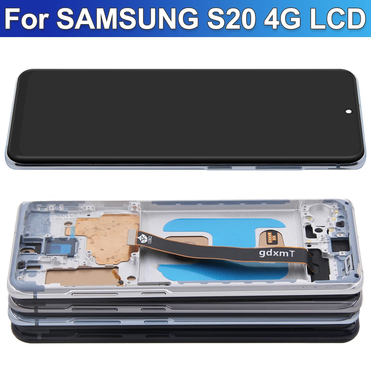 TFT S20 Screen for Samsung Galaxy S20 5G G981B Lcd Display Digital Touch Screen with Frame for Samsung Galaxy S20 G980 G980F