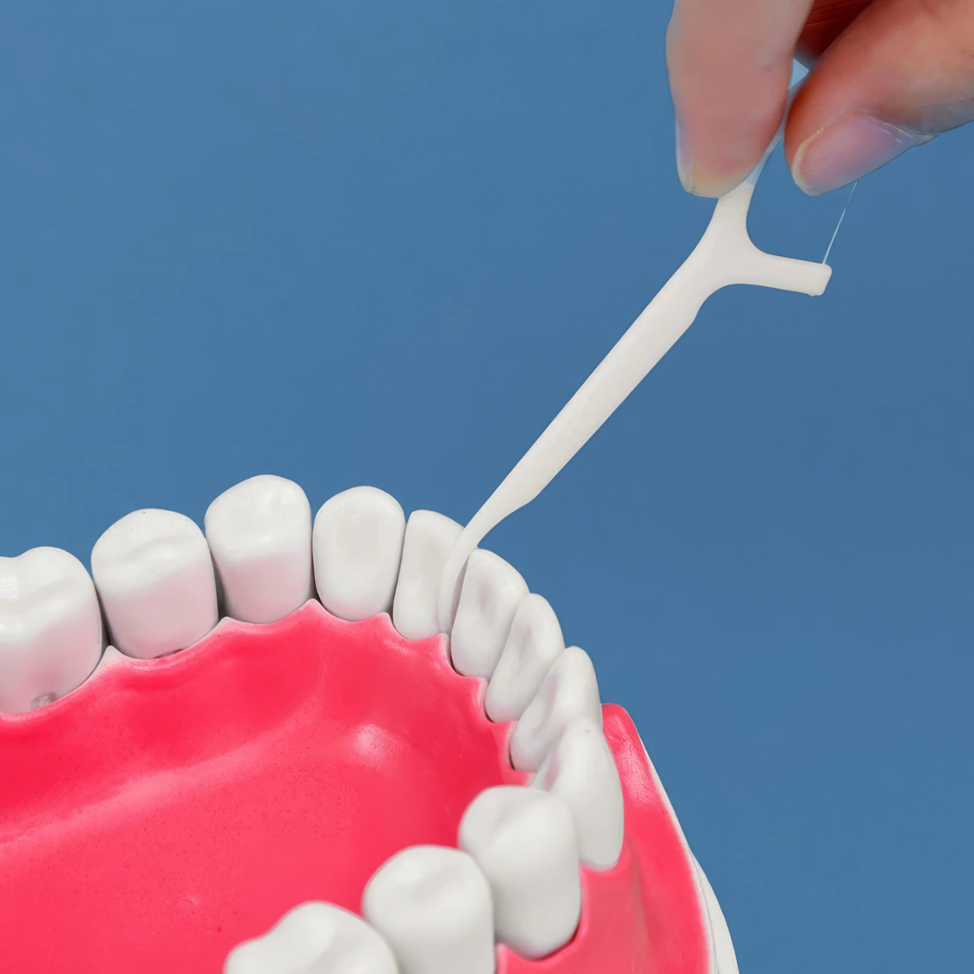 150 fio dental em caixa, cultivo de hábitos de escovação diária, proteção suave das gengivas, preferido para cuidados bucais entre pais e filhos