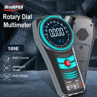 WINAPEX 189E Rotating Dial Auto Range Digital Multimeter 6000 Count VFC Measurement Live Wire Detect AC DC Voltage Current Meter