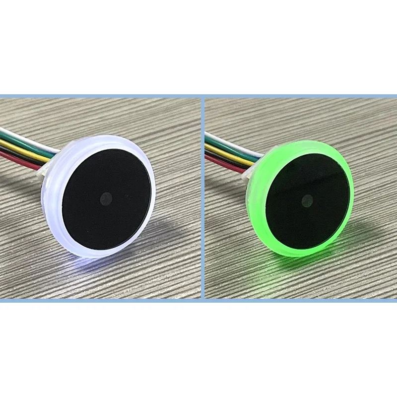 GM861S UART/USB Okrągły mały pierścień wskaźnikowy Skaner kodów kreskowych 1D/QR/2D Moduł skanera kodów kreskowych QR z białą zieloną diodą LED — zdjęcie produktu 7