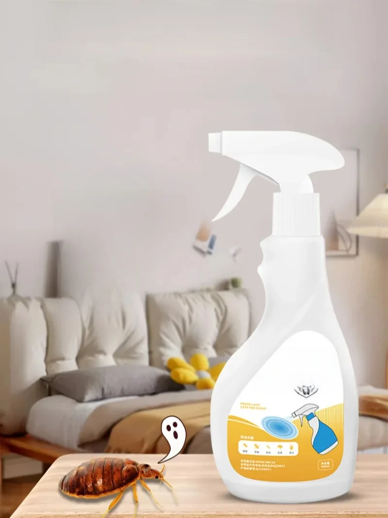 Platte fles dinotefuran insecticide spray Bedbug Drug Killer uitroeiingsspray hoog rendement insecticide Ecticide Rapid Spray - afbeelding 2