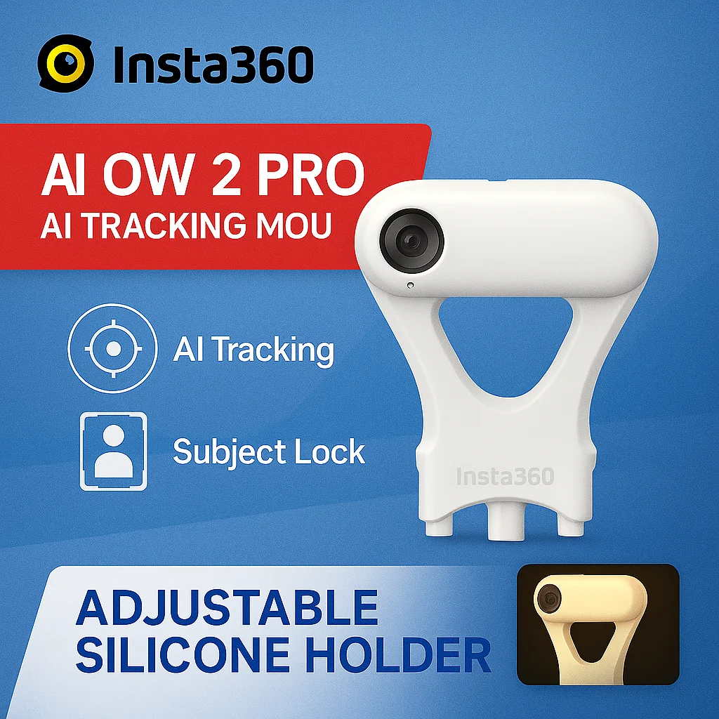 

Модуль освещения с искусственным интеллектом для Insta360 Flow 2 Pro | Датчик контроля жестов с заполняющей подсветкой и автоматическим обрамлением | Vlog / Прямая трансляция