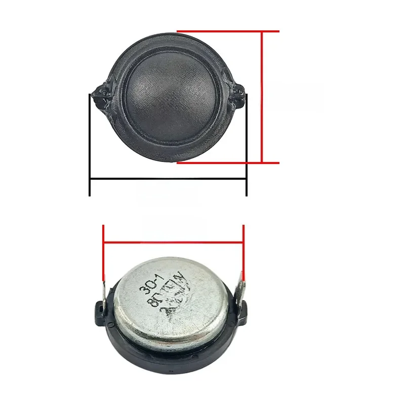 GHXAMP 30MM Głośnik wysokotonowy kopułkowy 8OHM 15W Domowy samochód Jedwabna membrana Neodym + płyn magnetyczny 1 para — zdjęcie produktu 7