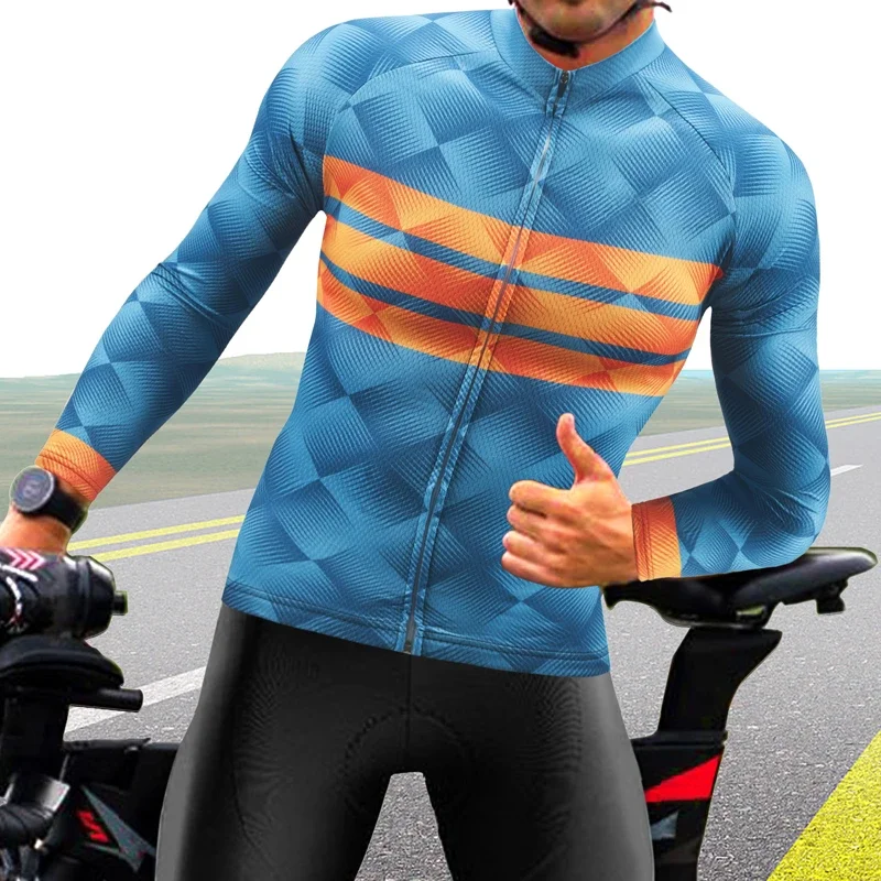 AliExpress CWFSTRAVAYBM Long Sleeve Cycling Jerseys Breathable Mountain Bike Clothing Autumn Summer Bicycle Clothes Maillot