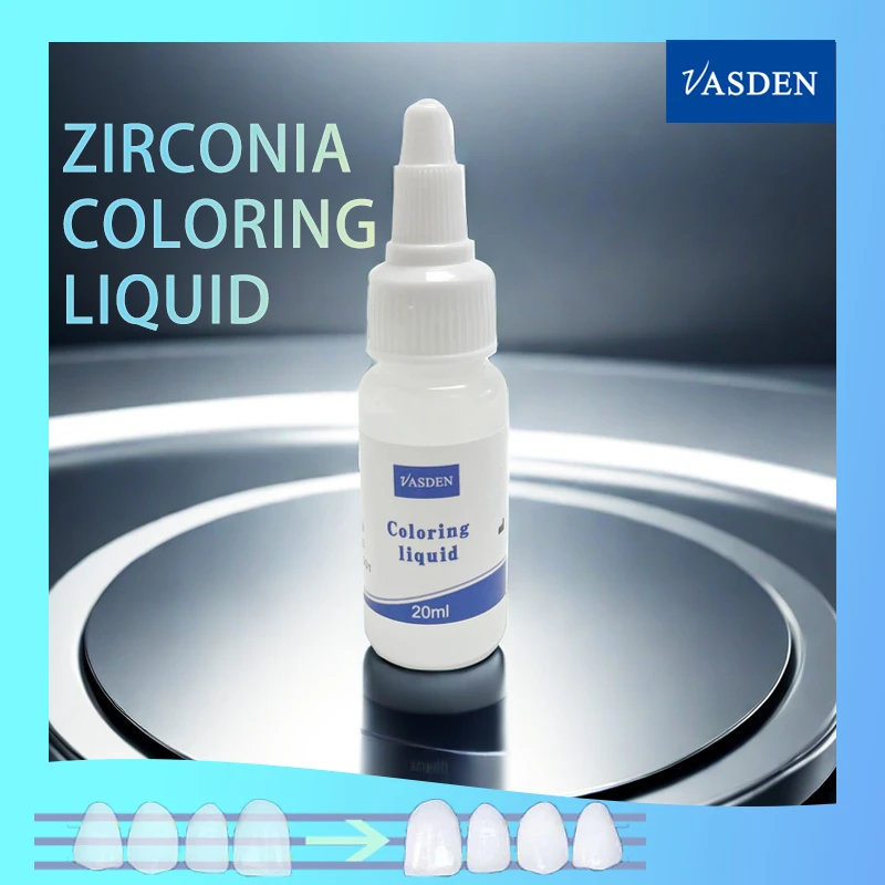 20ML Dental Implante Dentes Implante Coroa Interna Colorindo Vários Líquidos Para Coroa De Zircônia