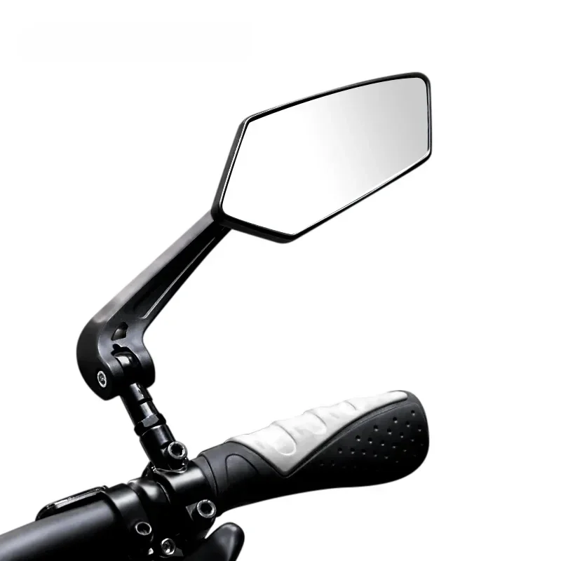 AliExpress riderace RIDERACE Bicycle Rear View Mirror Clear Bike Wide Range Back Sight Rearview Reflector Adjustable Handlebar Left Right Mirror