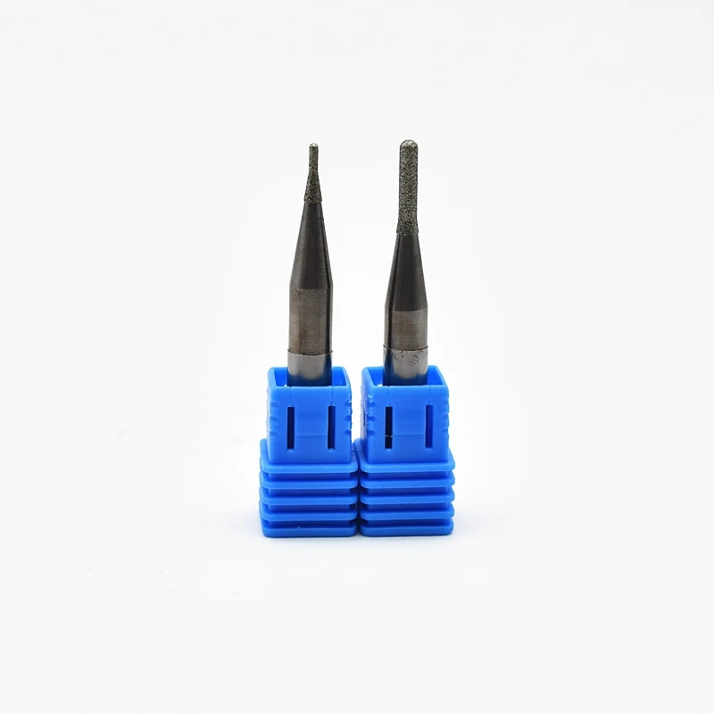 XANGTECH-Zirkonzahn Emax Milling Burs, moagem dental, ferramentas de vidro cerâmico, diâmetro da cabeça de 0.6mm, 1.25mm, 2.5mm