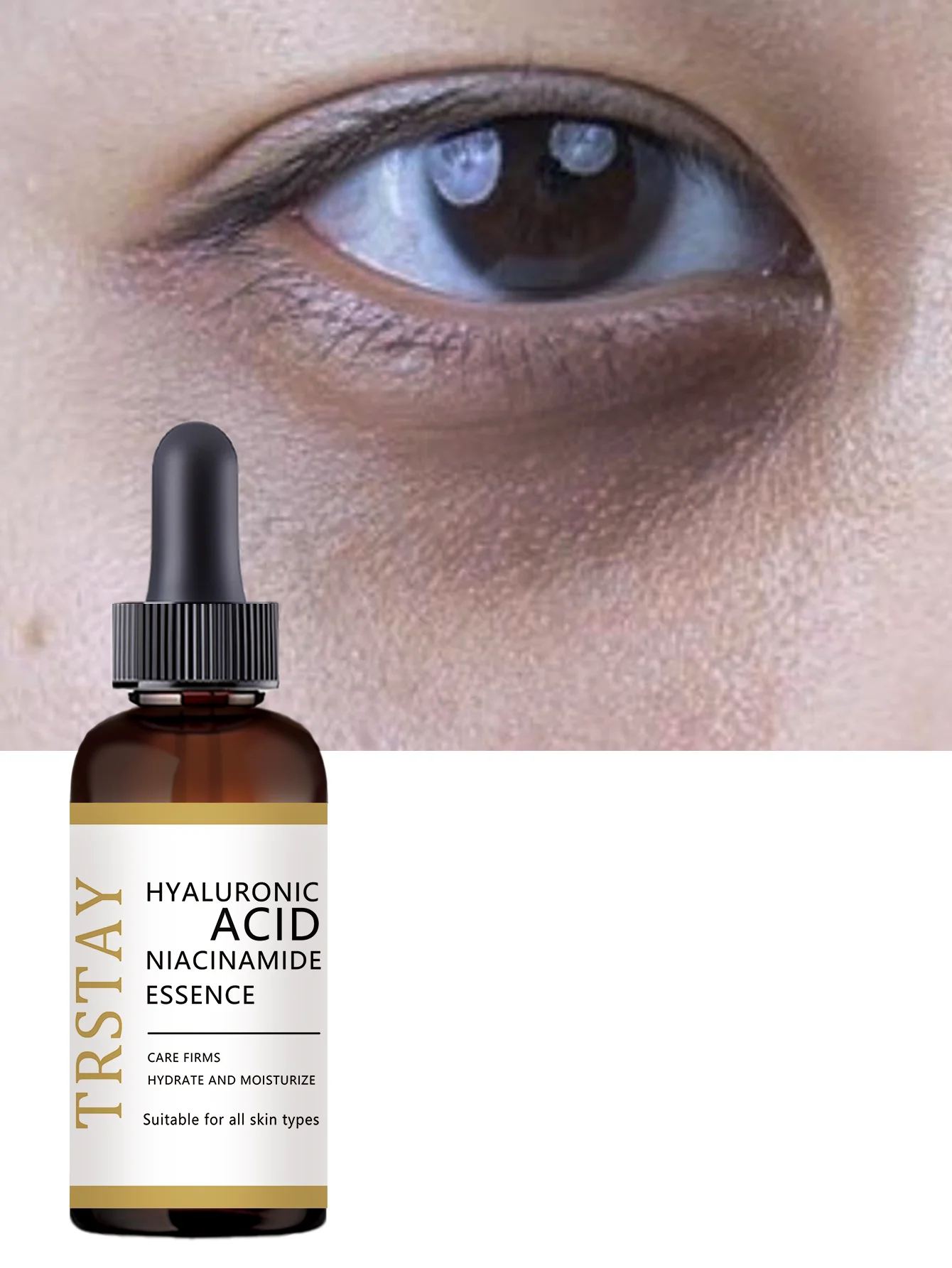 Moisturizing Glycerin Eye Oil for Brightening Hydration and Dark Circle Reduction with Natural Ingredients for Sensitive Skin Ca - Image 5