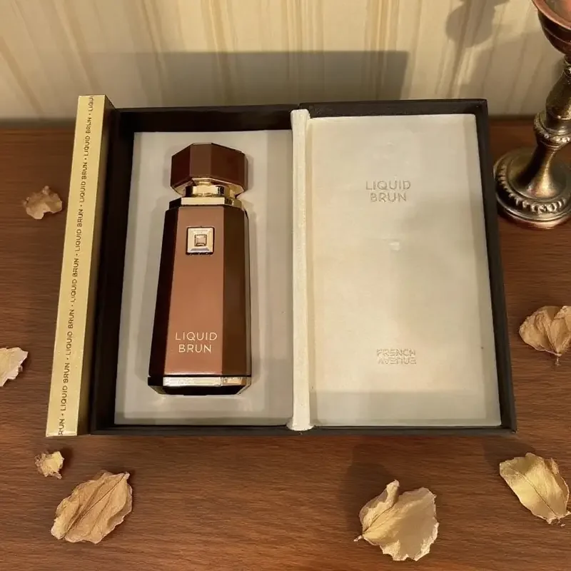 

Liquid Brun By Fragrance World French Avenue Unisex Eau De Parfum, 3.4 Fl Oz / 100ml | Perfect for Halloween & Christmas Gifting