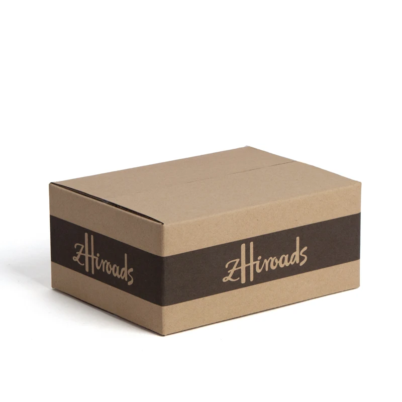 Heavy Duty Corrugated Cardboard Box Kraft Paper Shipping Carton for Storage Moving Business Use - Packaging Box