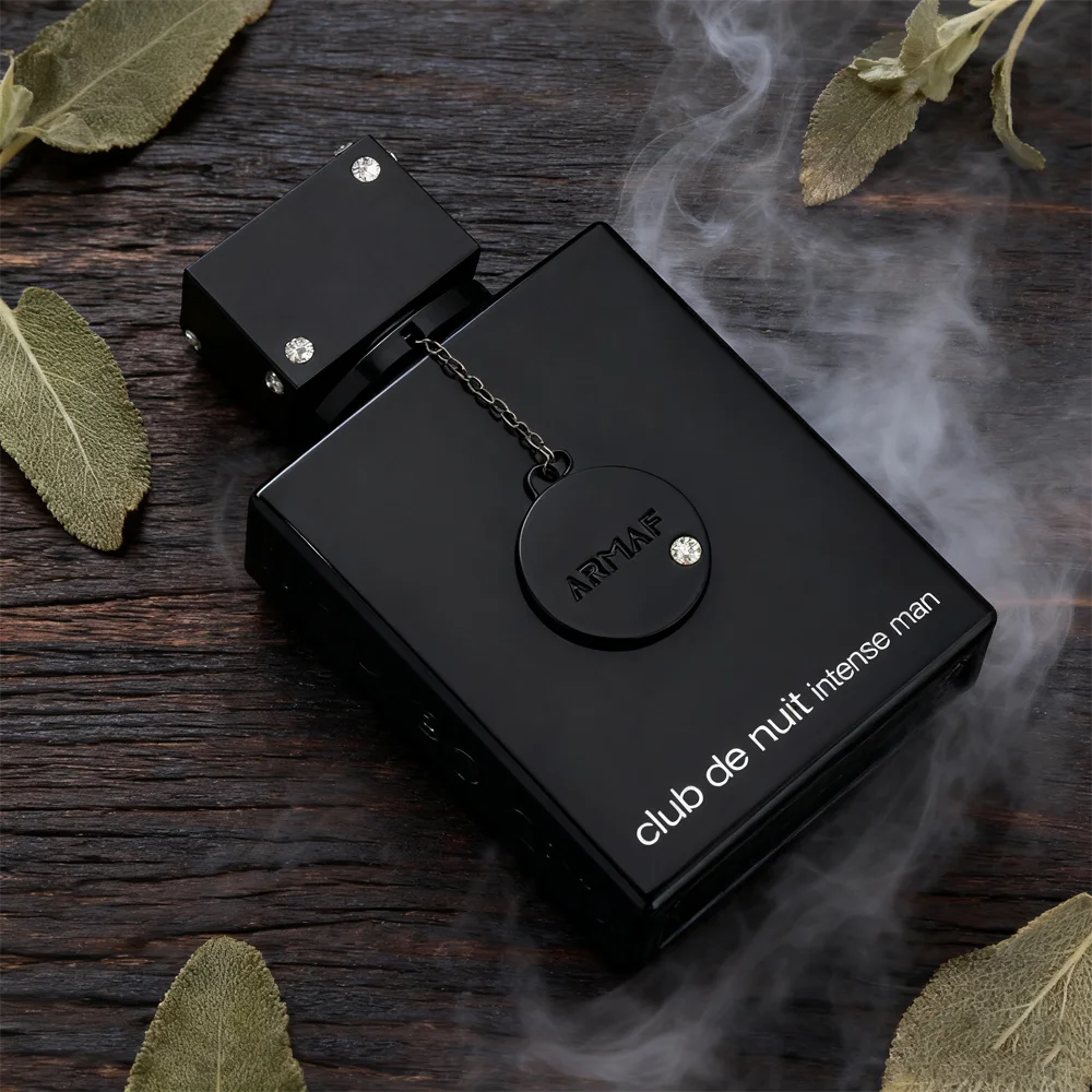 أرماف كلوب دي نوي انتنس مان أو دو برفوم 3.6 أونصة |   تواليت أسود للرجال | الشحن السريع