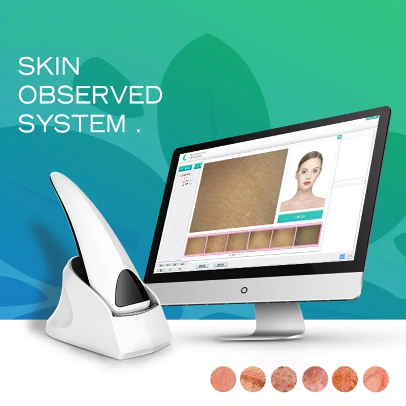 2023 New Smart Facial Skin Diagnostic Analysis Skin Tester Analyzer Beauty Equipment Machine For Skin Care