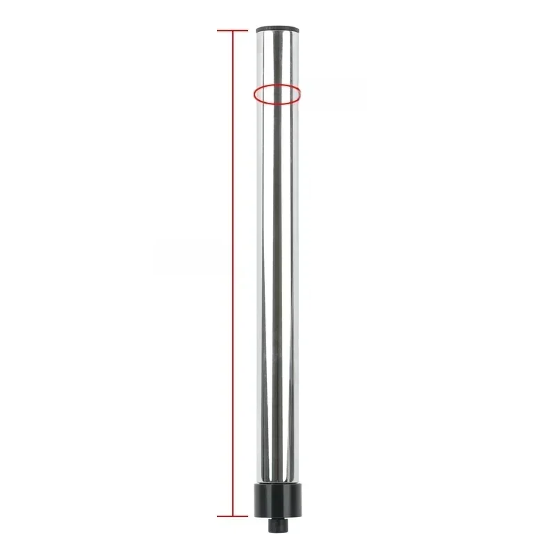 Metal 32mm mikroskop stojak uchwyt uchwyt wydłużyć filar drążek 76mm ogniskowanie pierścień do lornetki Trinocular mikroskop Stereo — zdjęcie 2