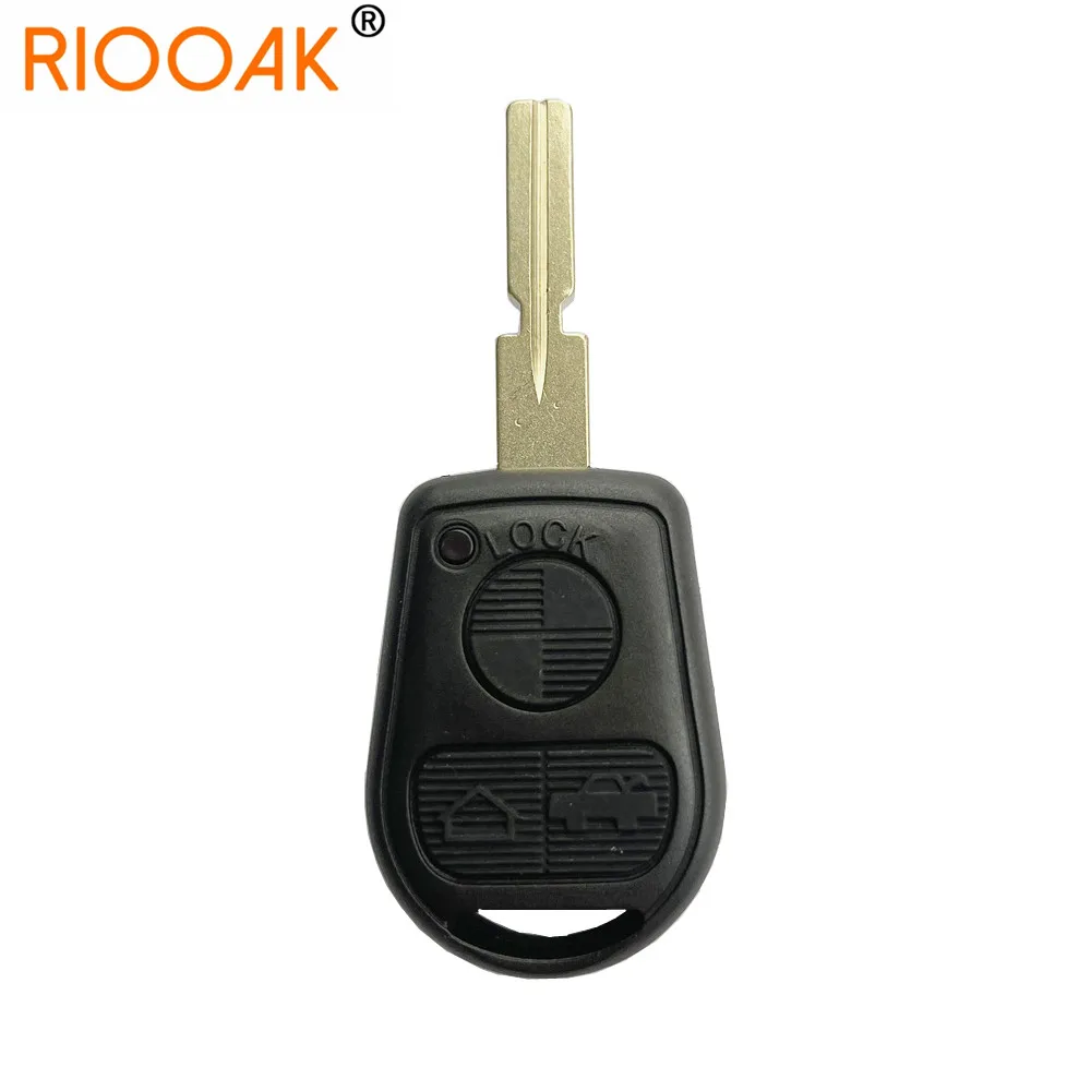 

3 Button Uncut Blade Car Key Replacement Remote Key Case Shell Fob Uncut key case for BMW E31 E32 E34 E36 E38 E39 E46 Z3