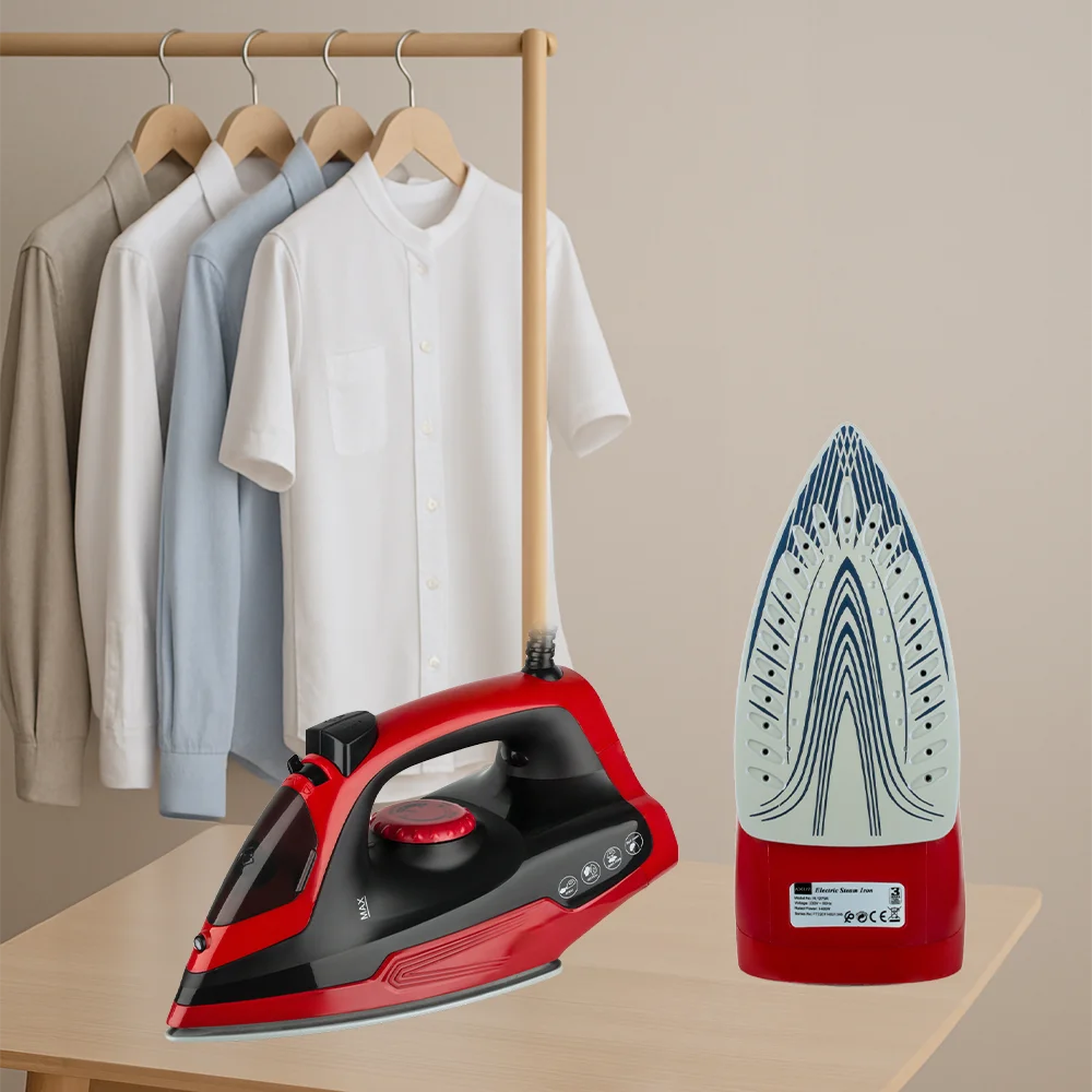 مكواة كهربائية محمولة باليد، مكواة بخار صغيرة للملابس، إيقاف تلقائي، تصميم مضاد للقطر، مكواة منزلية محمولة للسفر