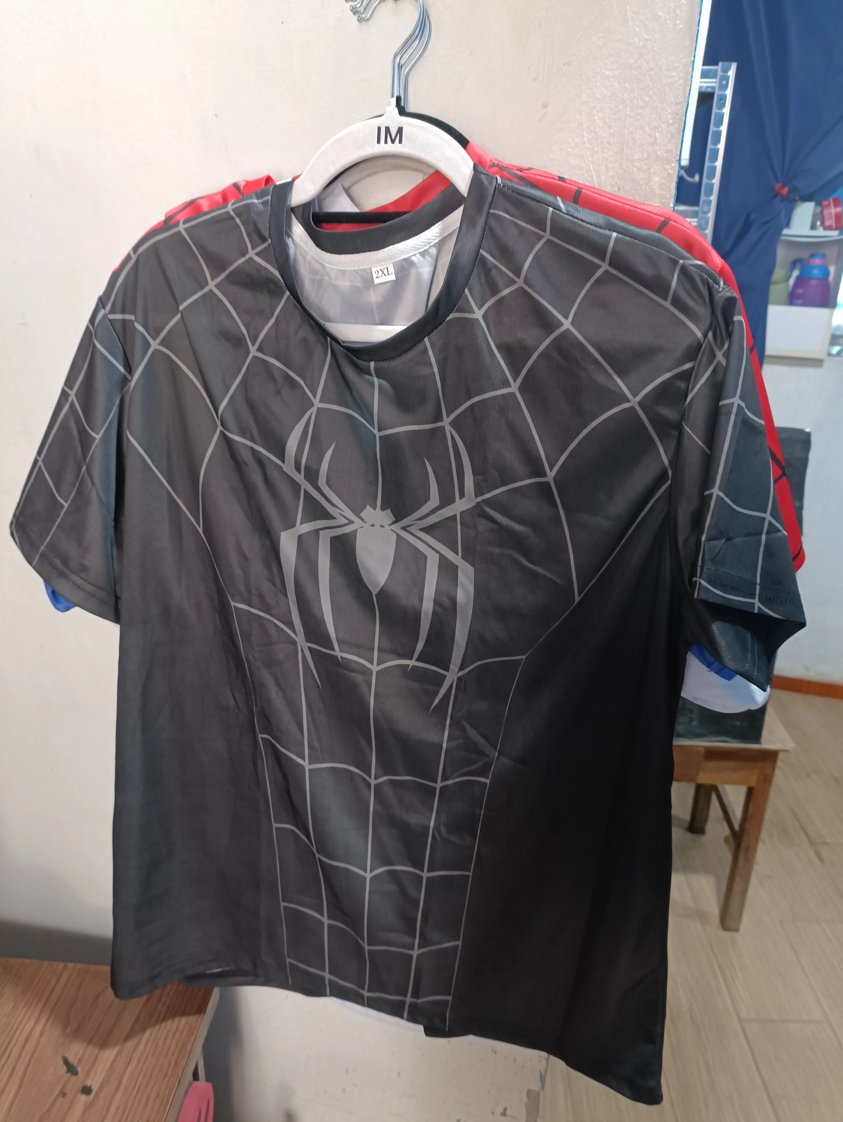 2026 New Spider-Man Superhero Short-Sleeve T-shirt Men Women Summer Oversize Shirt Breathable Quick Drying Family Kids Clothing photo review