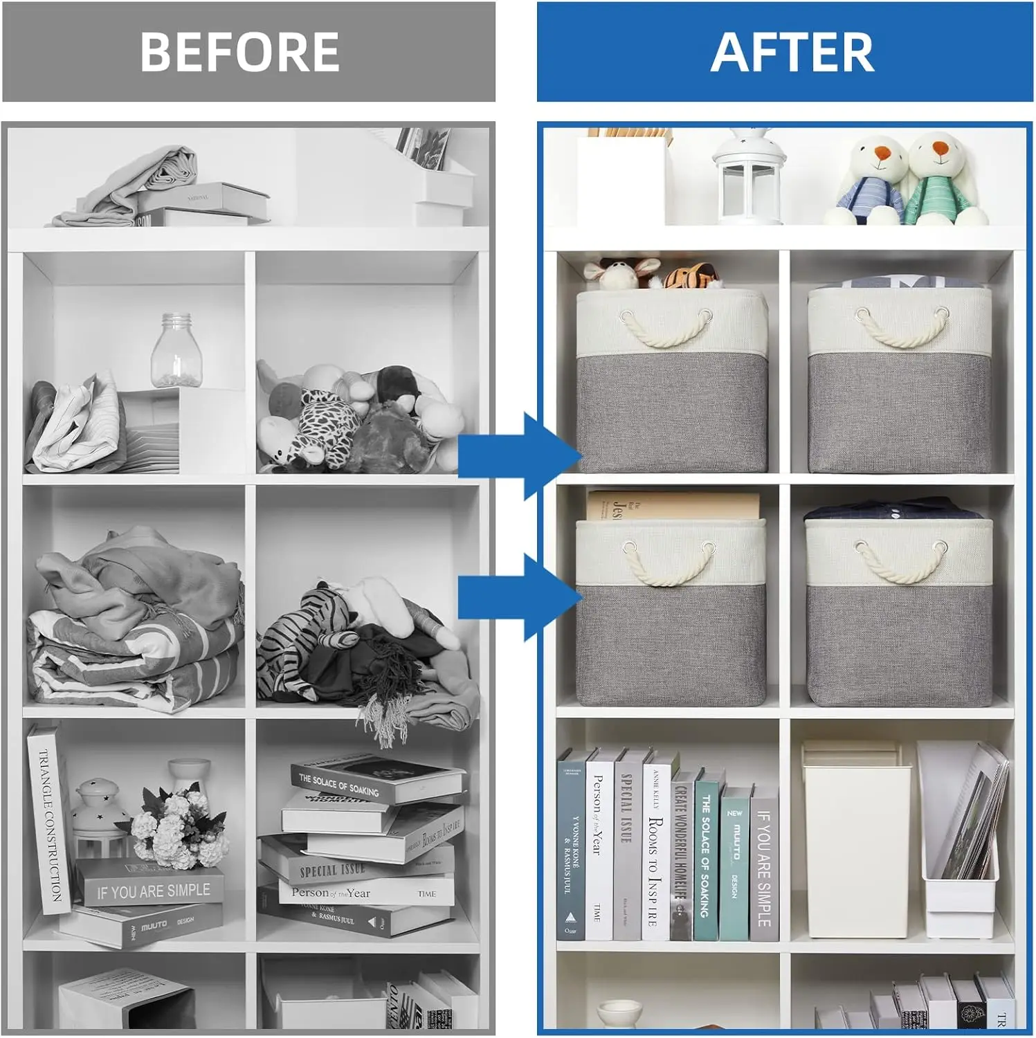 Fabric Cube Storage Basket 5