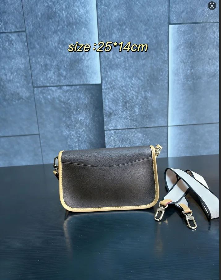 

2025 High-end Bag Retro Fashion Diagonal Shoulder Bag 7
