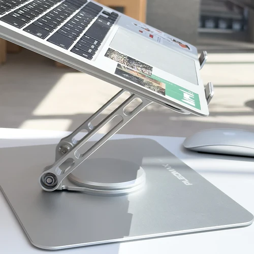 플레오맥스 태블릿 노트북 알루미늄 스탠드 거치대 PLS-A9 360도 회전 