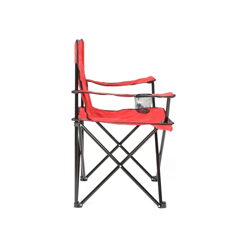 Camping  Picnic Beach Chair With Carrying Bag  Red Colour Foldable