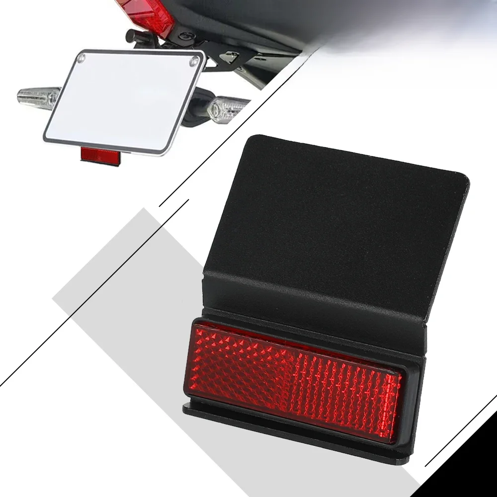 Universal Motorrad Kennzeichen halter Teile verlängern Heck reflektor Motor Kotflügel Eliminator