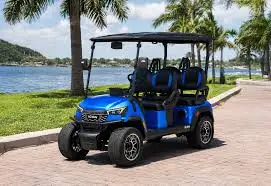 High Quality New 2026  Golf Carts ICON Electric Vehicles ICON i40FX • Electric Blue. ON STOCK