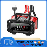 Car Motorcycle Battery Charger Smart Charger Lithium AGM Lead-Acid LiFePO4 Portable Efficient  Car Battery Chargers