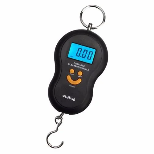 Balança Portátil Digital Mão Bolsa Mala Peixe Até 50kg Cozinha